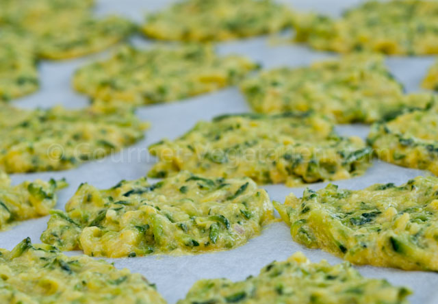 Galettes sur plaque