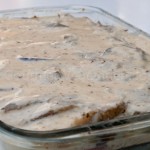 Plat recouvert de sauce