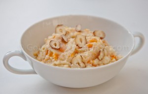 Ecrasé panais tasse