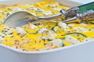 Clafoutis sorti du four