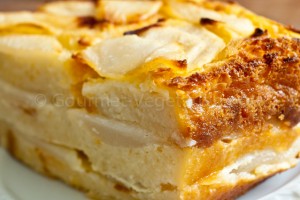 Pudding Poires Gâteau Pudding Poires Gâteau