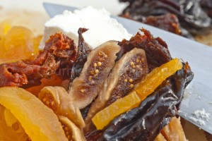 Découpage fruits secs