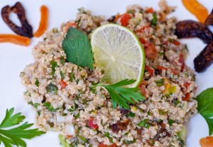 Taboulé Quinoa gros plan