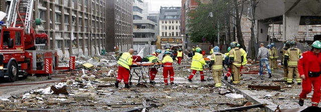 Attentat à la bombe et fusillade en Norvège