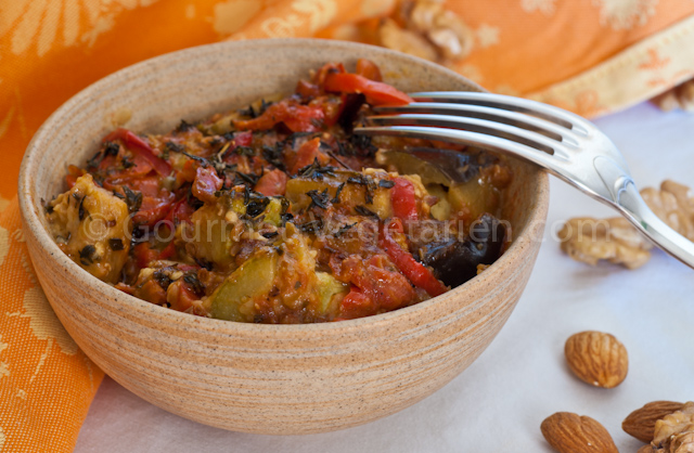 Gratin Provençal servi