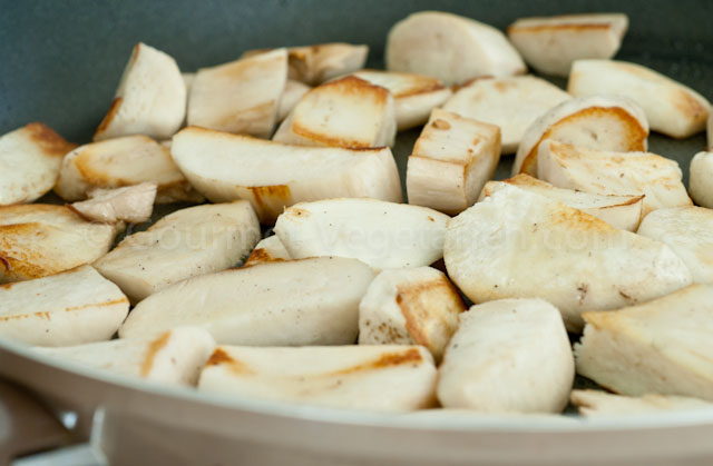 Cèpes Queues Poêle Cèpes Queues Poêle