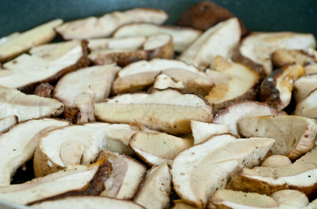 Cèpes Têtes Poêle Cèpes Têtes Poêle