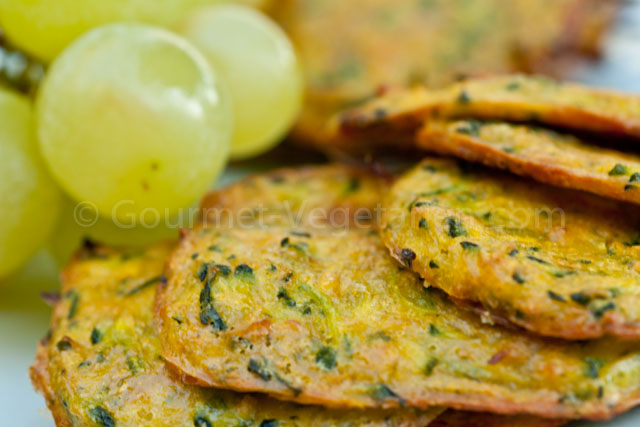 Galettes Courgette Curcuma