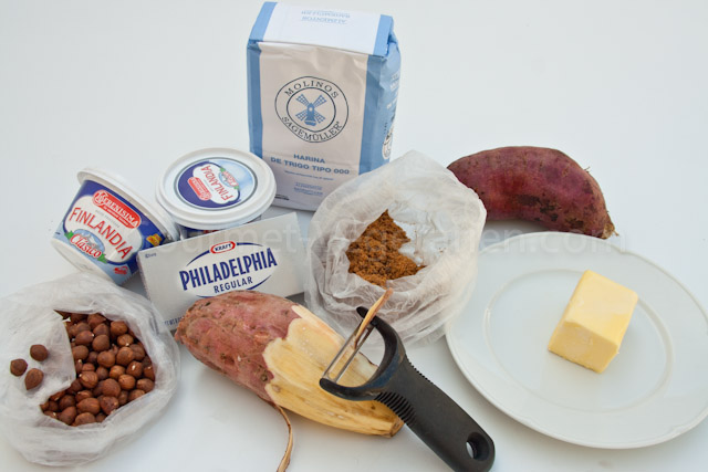 Ingrédients Cheesecake