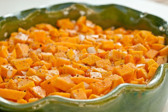 Citrouille prête à cuire