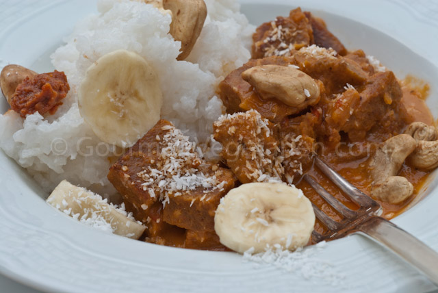Curry Végétarien Assiette