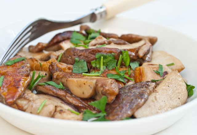 Cèpes servis Cèpes servis