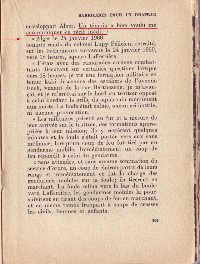 témoignage de Félicien Lupy