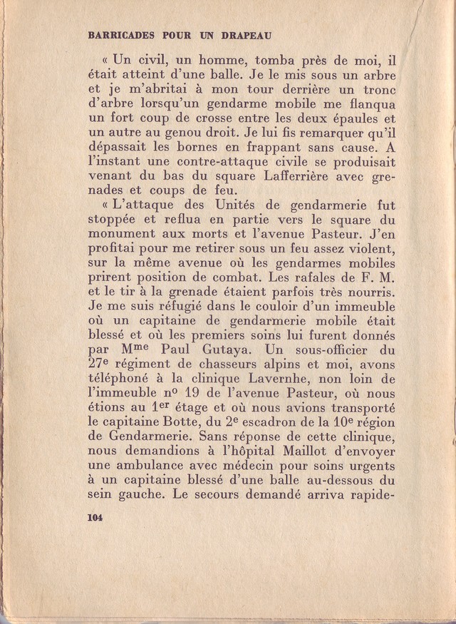 témoignage de Félicien Lupy